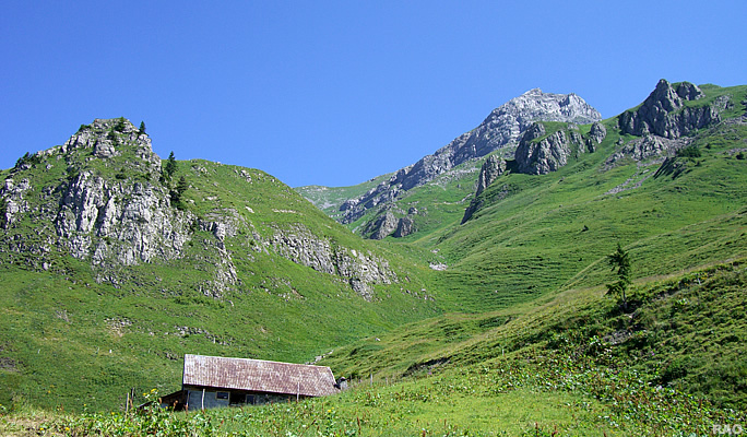 Klettersteig Rigidalstock