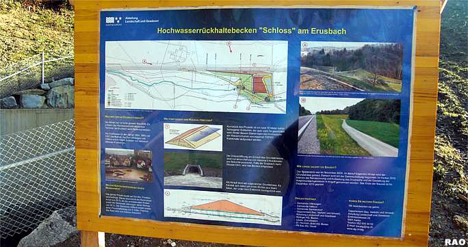 Raonline Edu Hochwasser Management Kanton Aargau Hochwasserruckhaltebecken In Villmergen