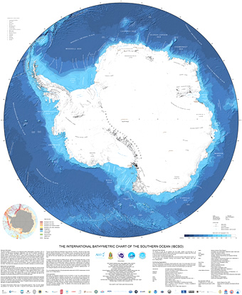 Antarctica map