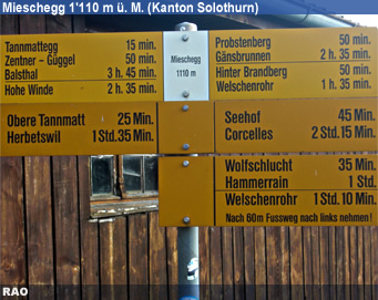 Scheltenpass - Schoenenberg - Mieschegg - Scheltenpass