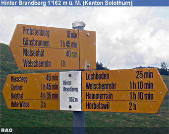 Scheltenpass - Schoenenberg - Mieschegg - Scheltenpass