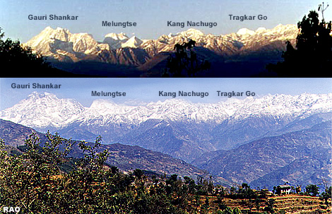 View from Charikot