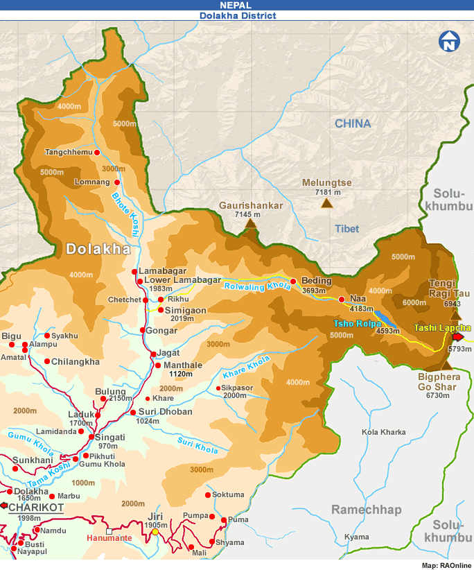 Nepal Map